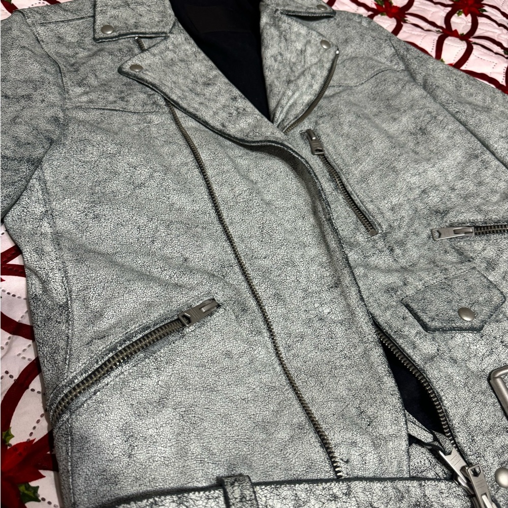 Allsaints leather jacket - Picture 3 of 7